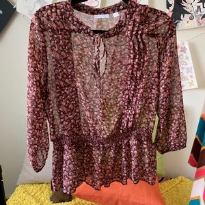 Sheer Blouse - New York and Company